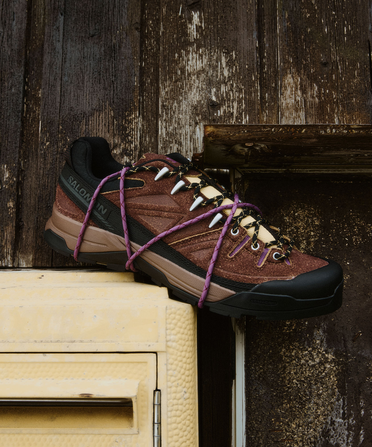 Salomon X-ALP EXPEDITION Unisex - Black / Bitter Chocolate / Concord Grape