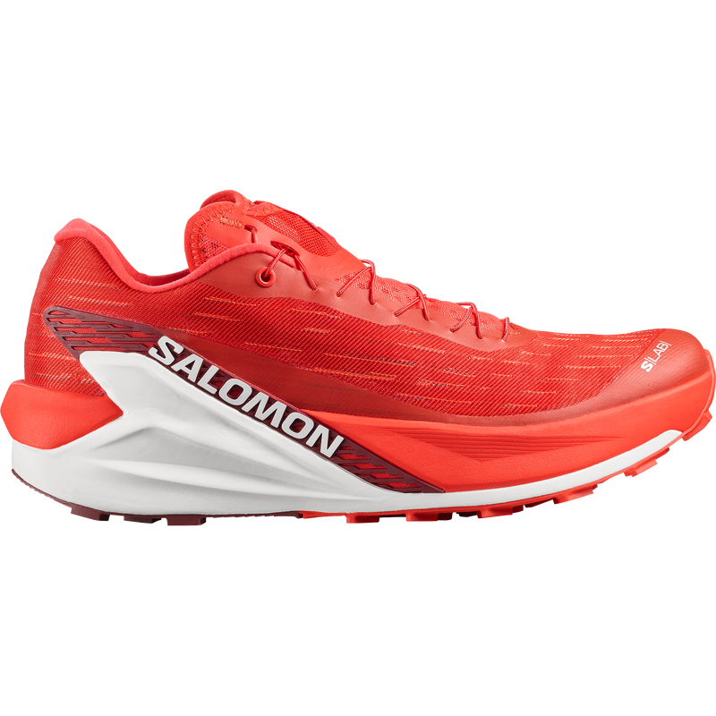 Salomon S/LAB PULSAR 4 Unisex - Fiery Red / Vanilla Ice / Andorra