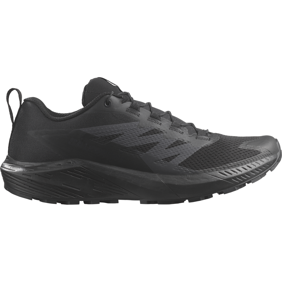 Salomon SENSE RIDE 5 SR Unisex - Black / Black / Phantom