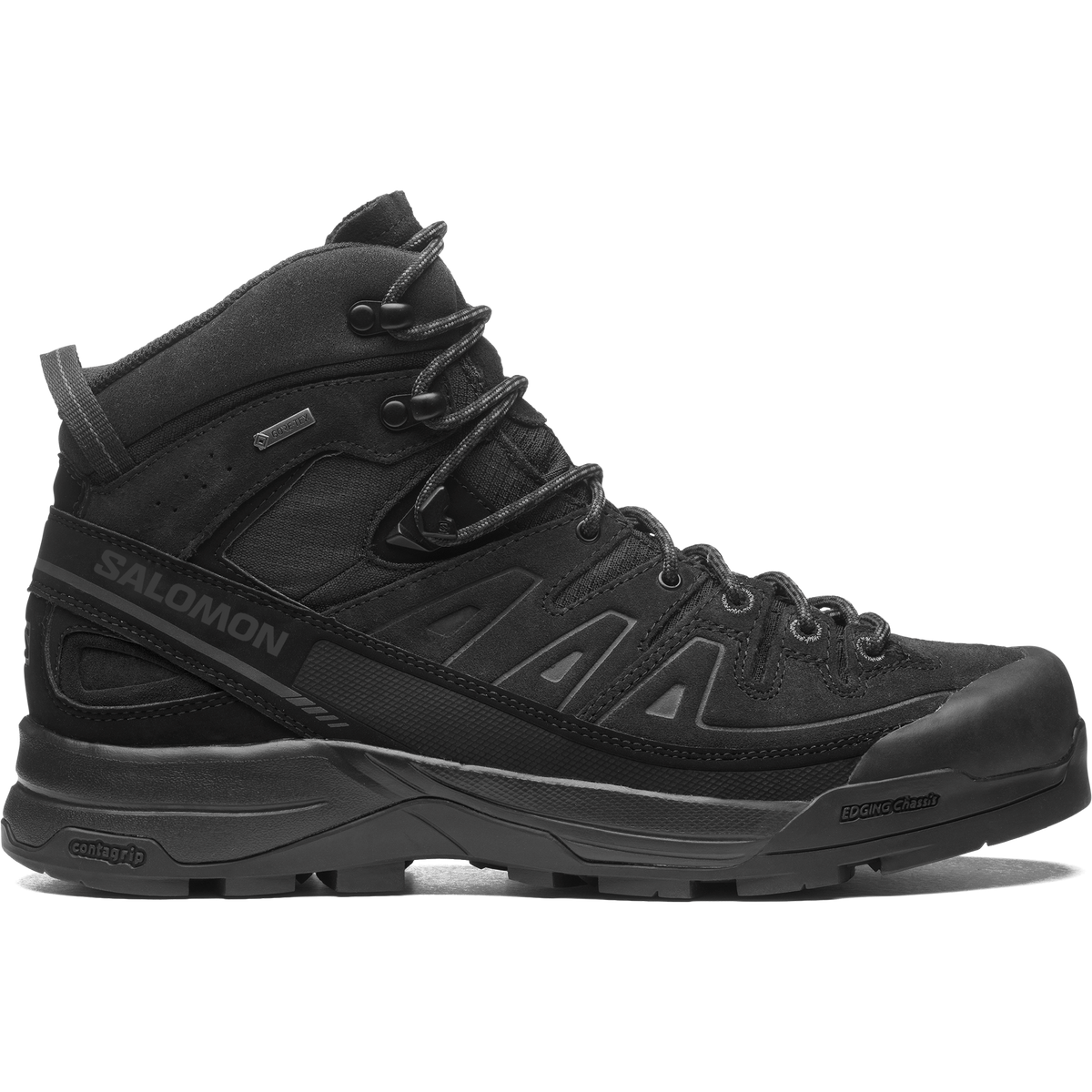 Salomon X-ALP MID LEATHER GORE-TEX Unisex - Black / Black / Asphalt