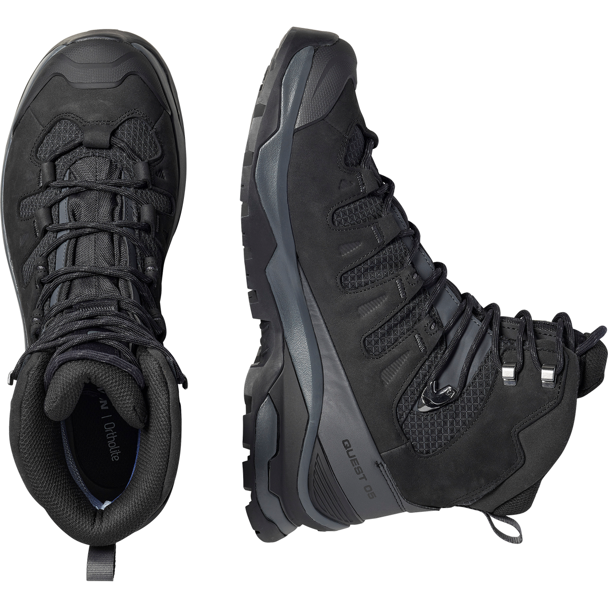Salomon QUEST 5 GORE TEX Uomo - Asphalt / Black / Asphalt