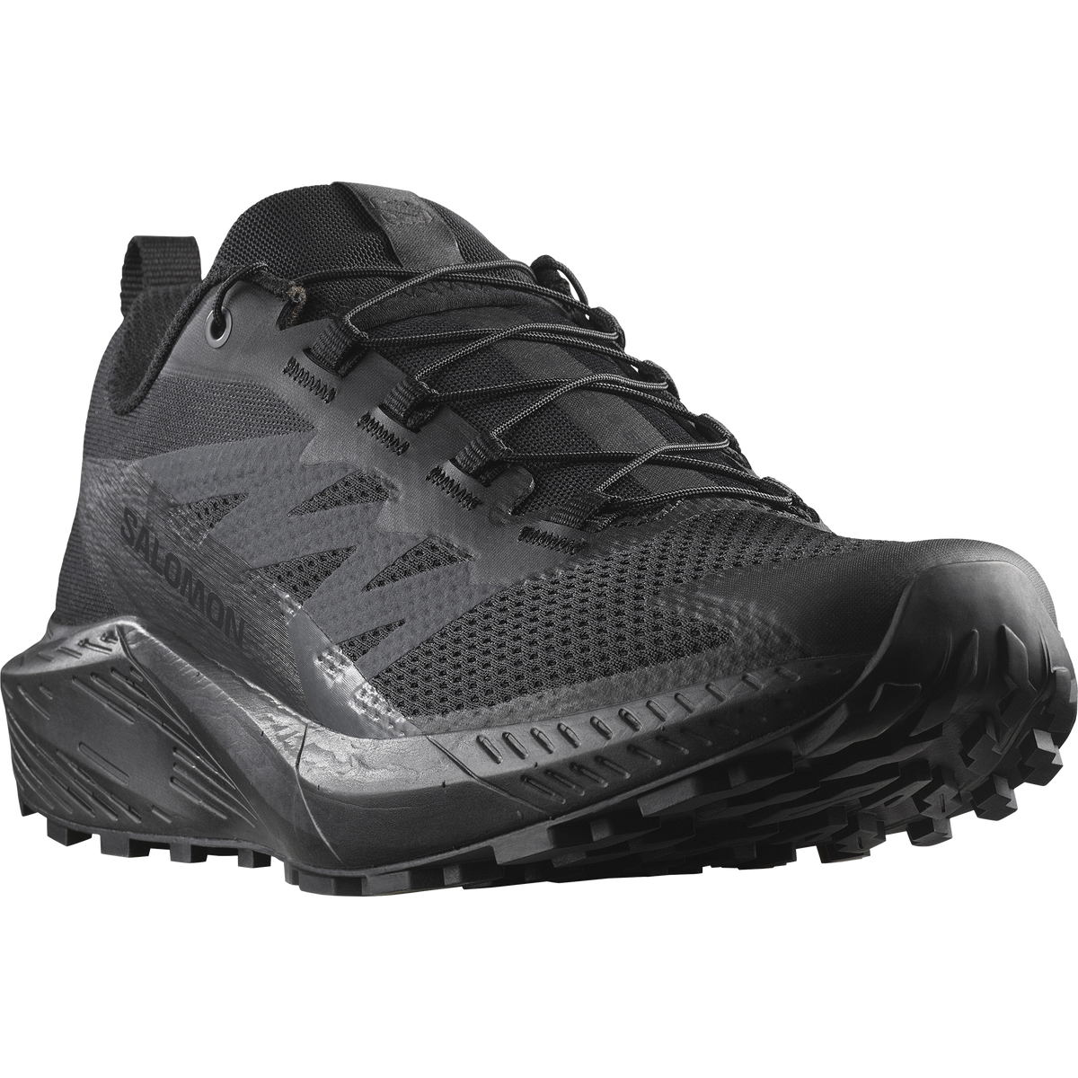 Salomon SENSE RIDE 5 SR Unisex - Black / Black / Phantom