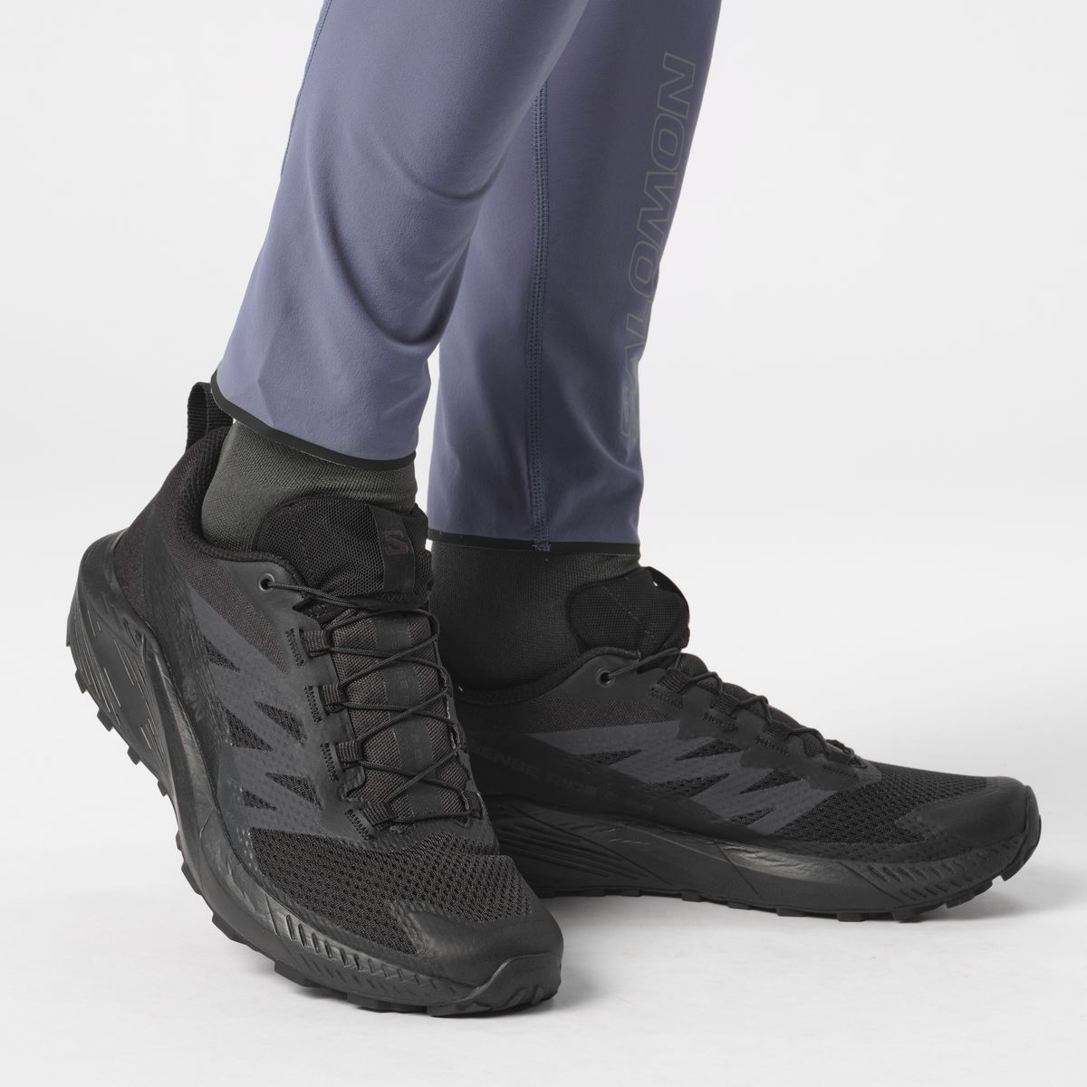 Salomon SENSE RIDE 5 SR Unisex - Black / Black / Phantom