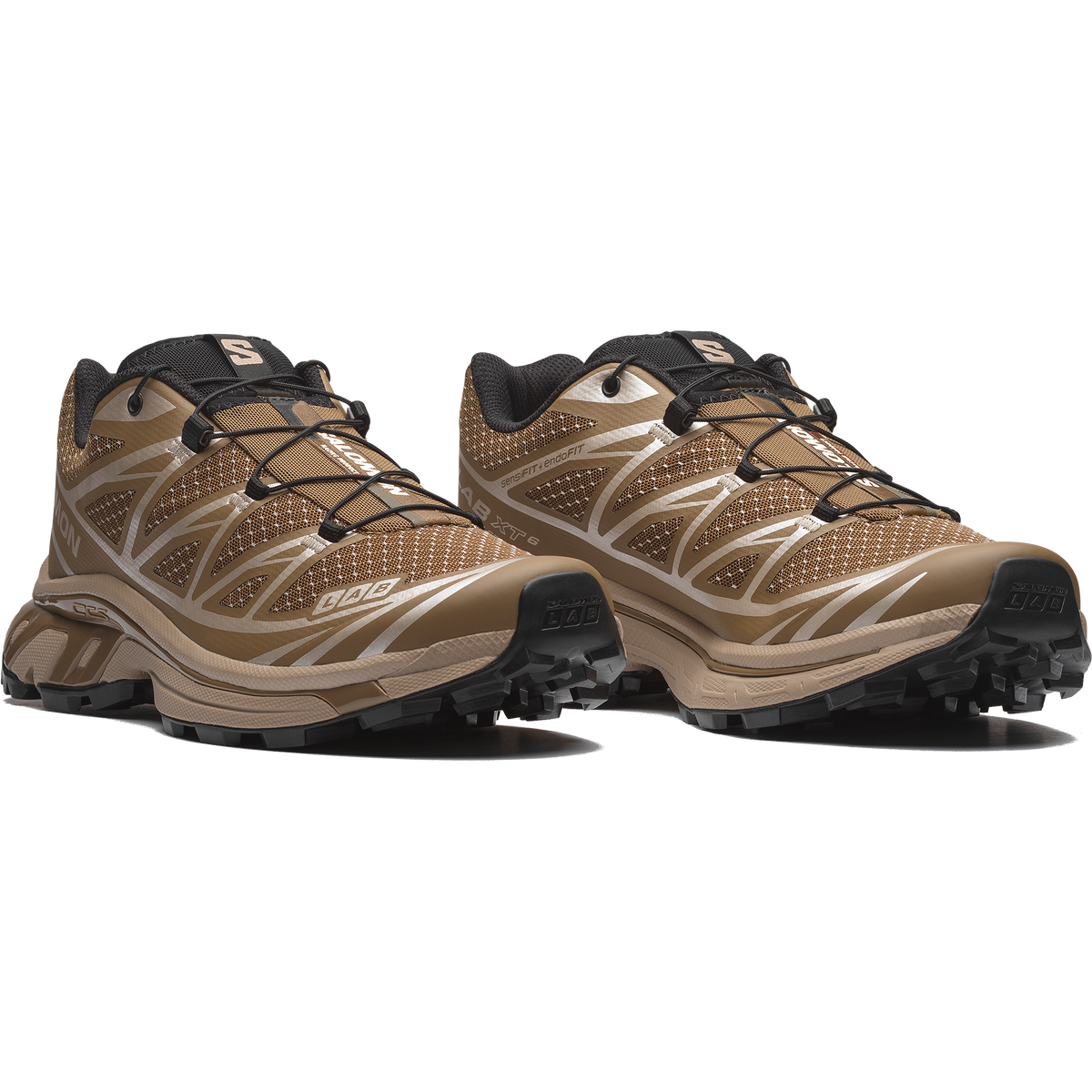 Salomon XT-6 STEEL STREETS Unisex - Coyote Brown / Oxford Tan / Black