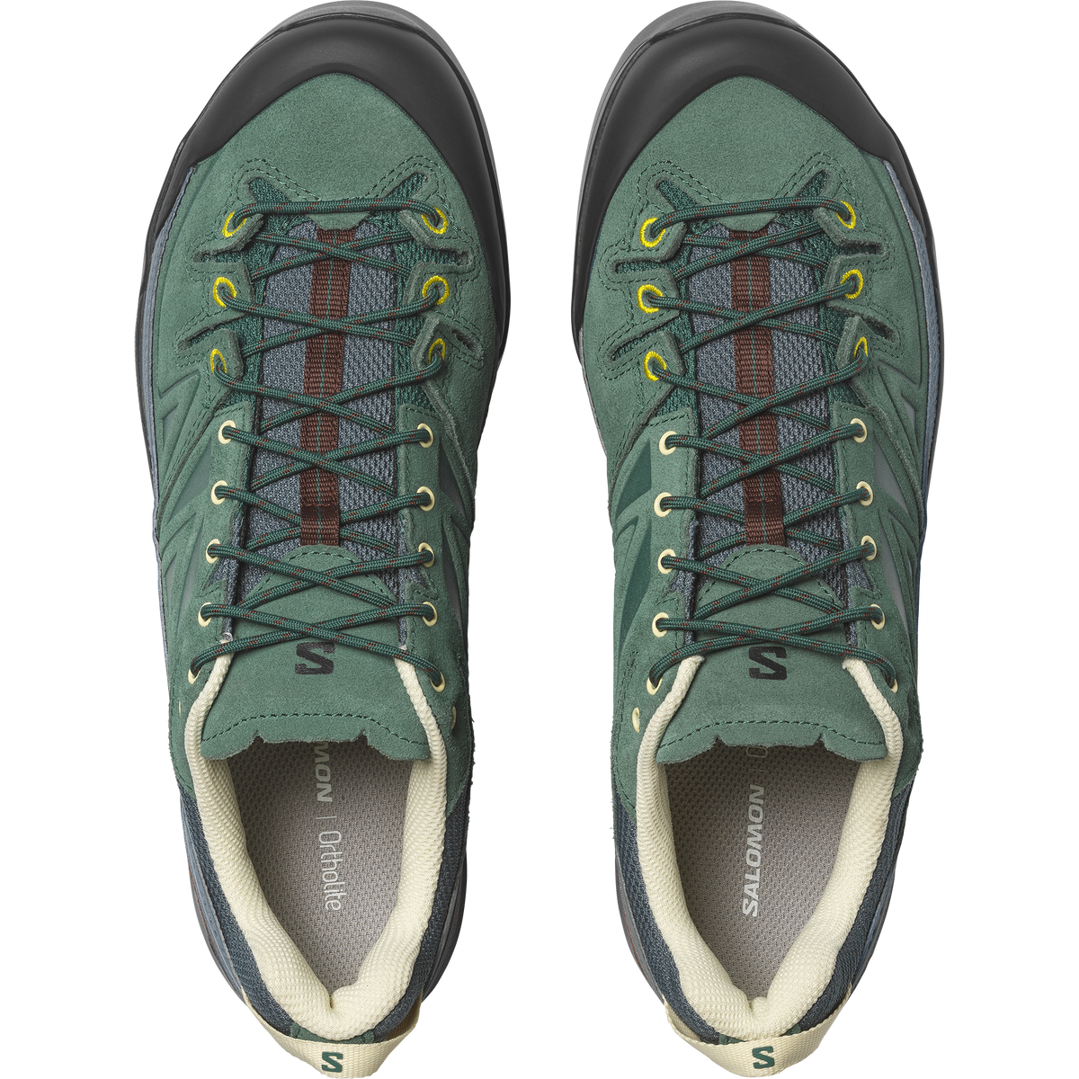 Salomon X-ALP LEATHER Unisex - Bistro Green / Stormy Weather / Black