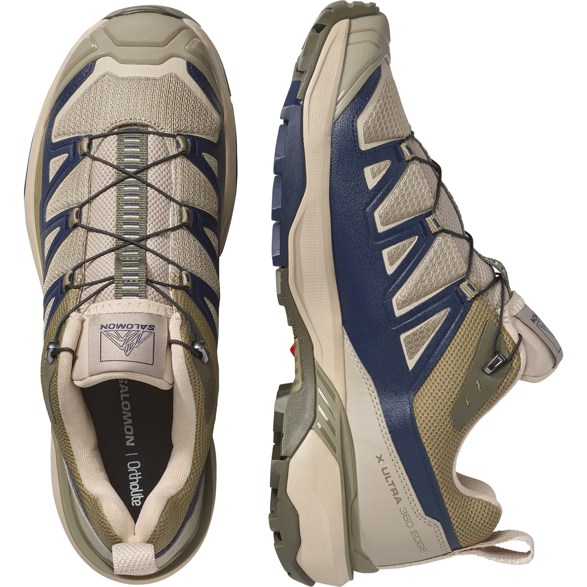 Salomon X ULTRA 360 EDGE Uomo - Olive Night / Silver Sage / Maritime Blue