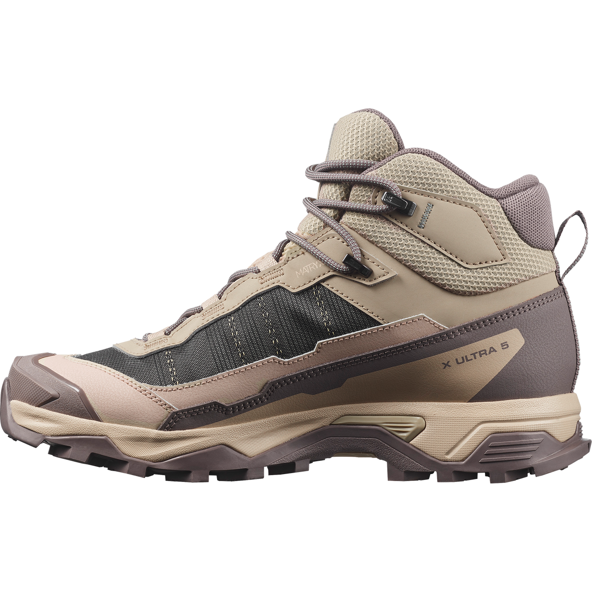 Salomon X ULTRA 5 MID GORE-TEX Donna - Iron / Desert Tan / Green Milieu