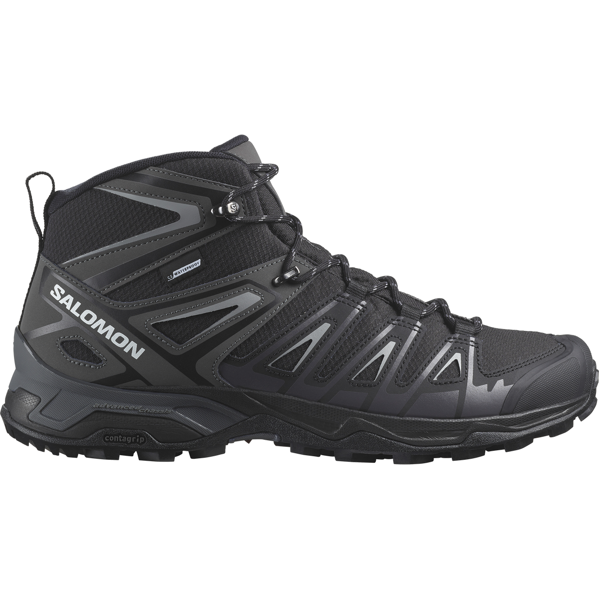 Salomon EXVANTAGE MID WATERPROOF Uomo - Black / Magnet / Sharkskin