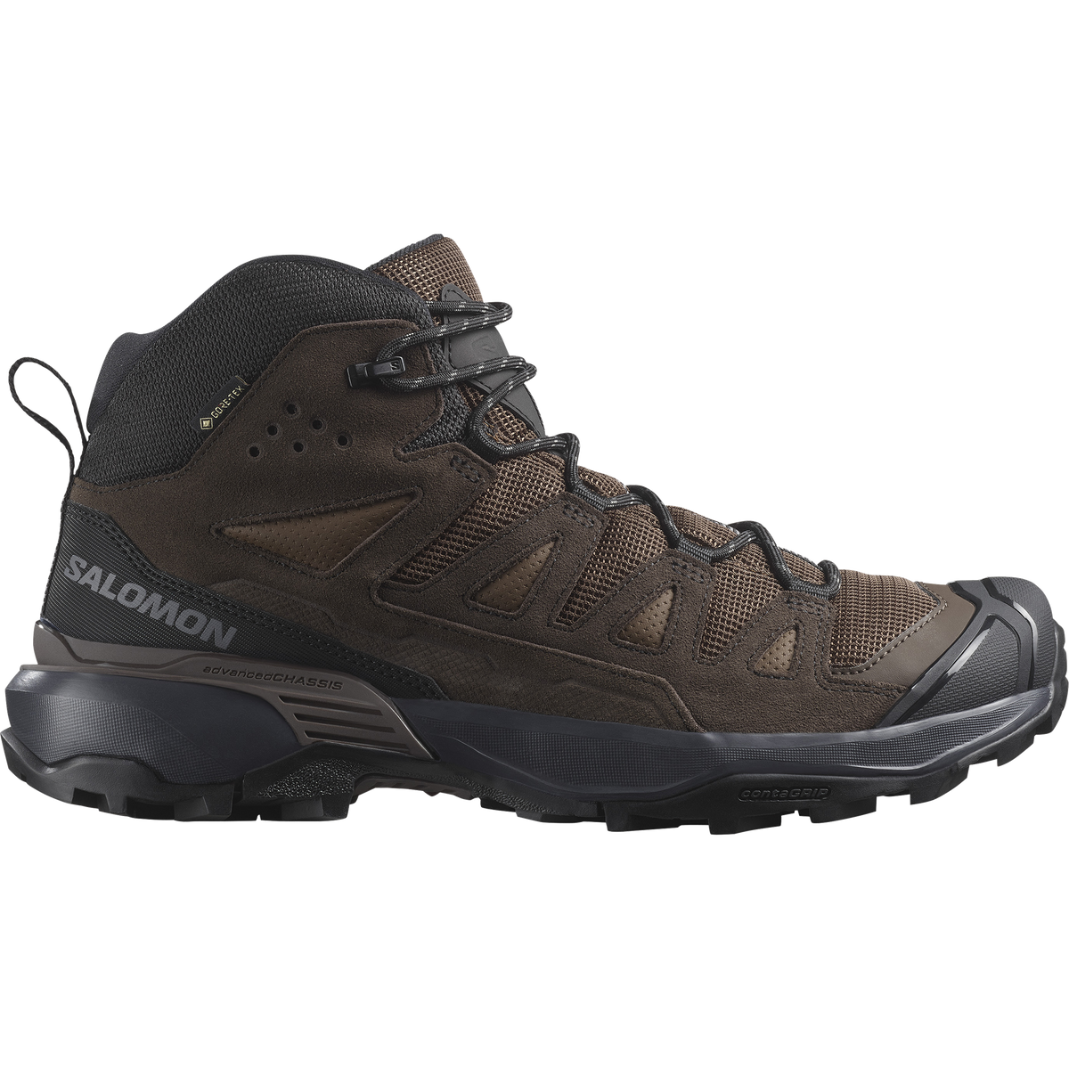 Salomon X ULTRA 360 LEATHER MID GORE-TEX Uomo - Dark Earth / Delicioso / Castlerock