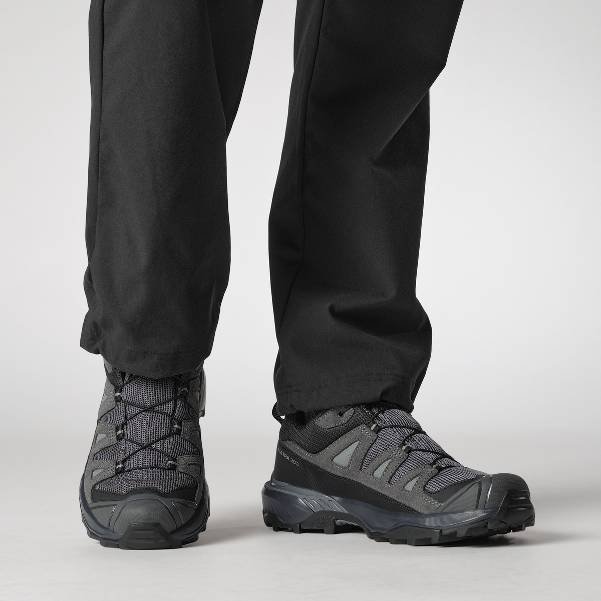 Salomon X ULTRA 360 LEATHER GORE-TEX Donna - Turbulence / Black / SEDONA SAGE