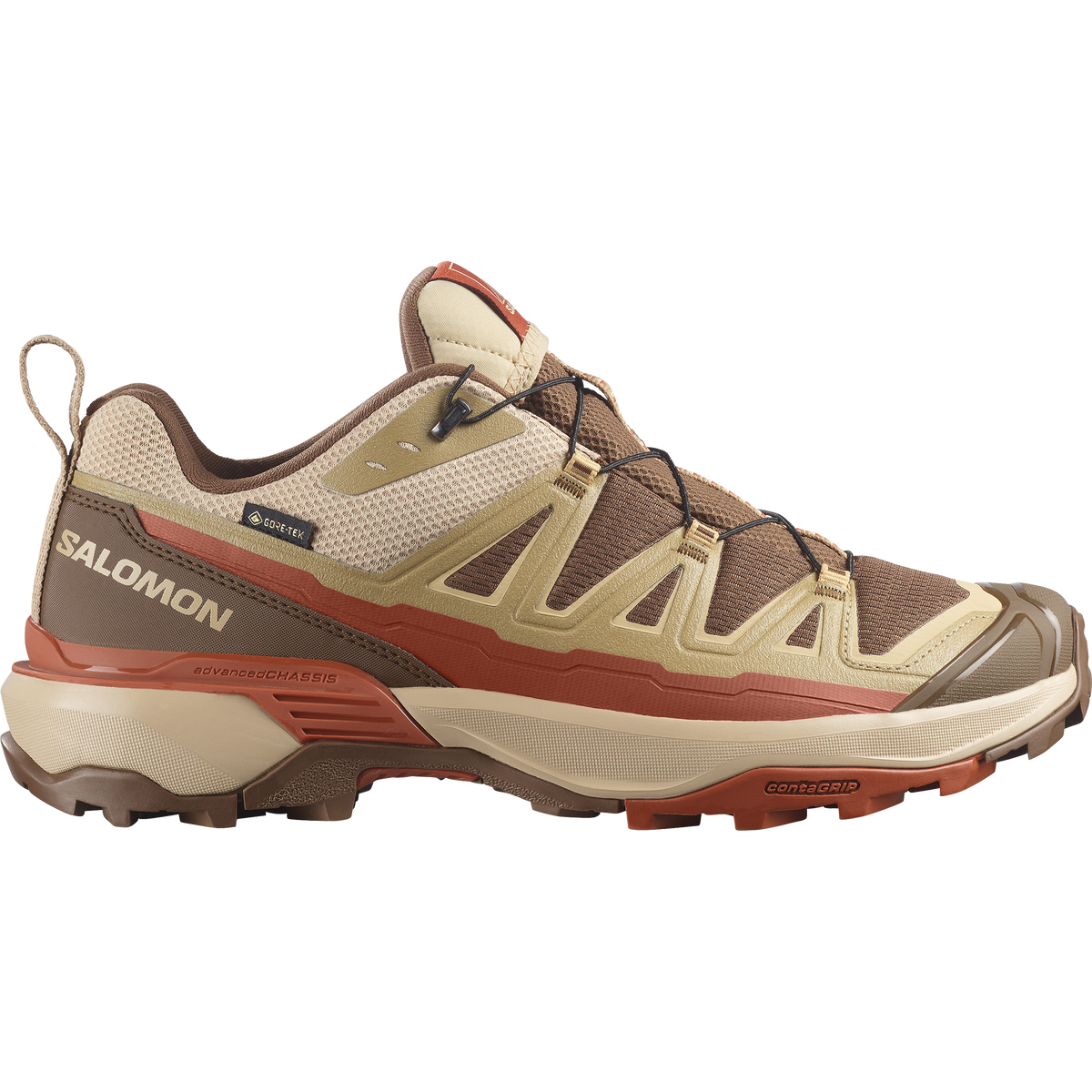 Salomon X ULTRA 360 EDGE GORE-TEX Uomo - Dark Earth / Safari / Arabian Spice