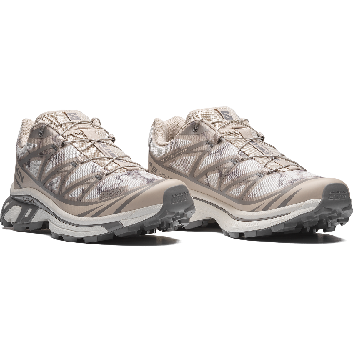 Salomon XT-6 STORMSHADE Unisex - Silver Cloud / Cloudburst / Vanilla Ice