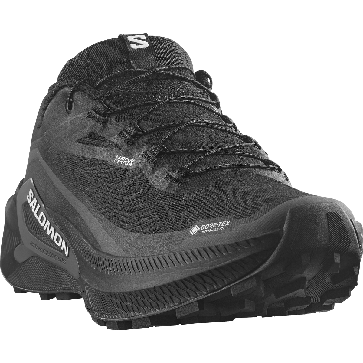 Salomon GENESIS 2 GORE-TEX Uomo - Black / Black / White