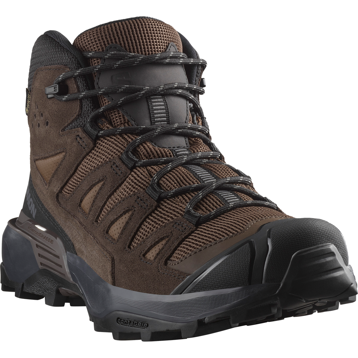 Salomon X ULTRA 360 LEATHER MID GORE-TEX Uomo - Dark Earth / Delicioso / Castlerock