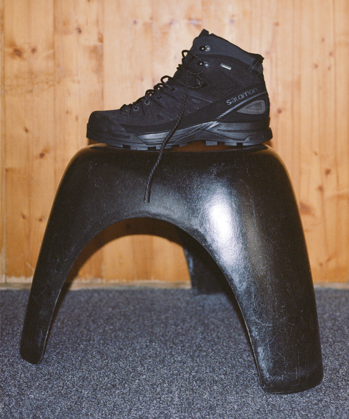 Salomon X-ALP MID LEATHER GORE-TEX Unisex - Black / Black / Asphalt