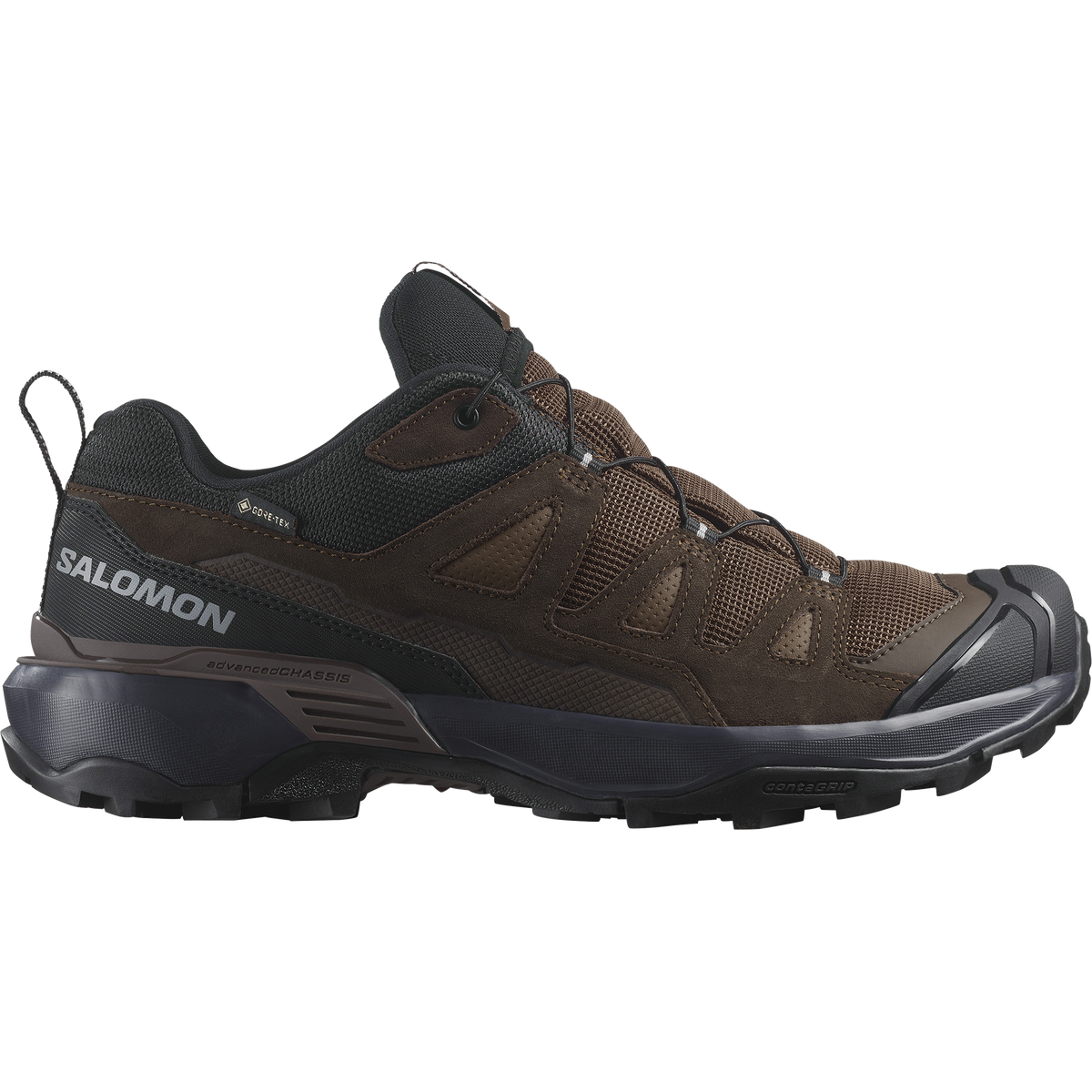 Salomon X ULTRA 360 LEATHER GORE-TEX Uomo - Dark Earth / Delicioso / Sharkskin