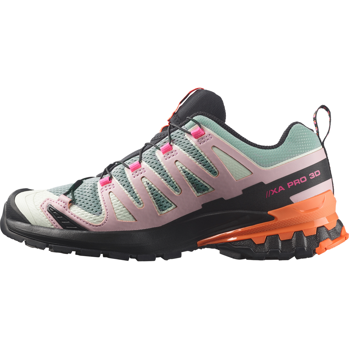 Salomon XA PRO 3D V9 STORM Donna - Green Milieu / Black / Dragon Fire