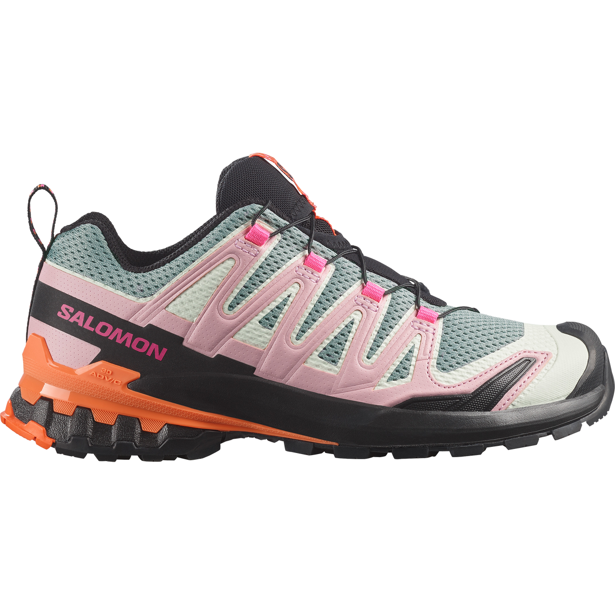 Salomon XA PRO 3D V9 STORM Donna - Green Milieu / Black / Dragon Fire