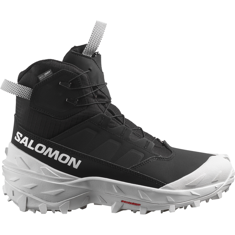 Salomon CROSSTRAK POWDER WATERPROOF Uomo - Black / Black / White