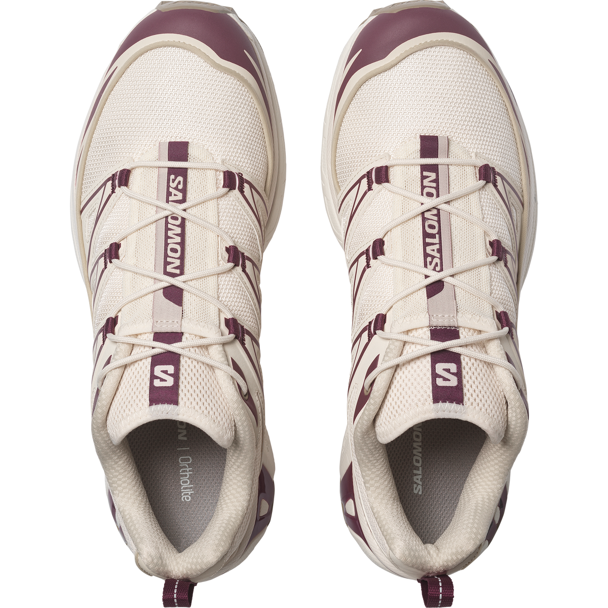 Salomon XT-6 EXPANSE Unisex - Vanilla Ice / Maroon Banner / Almond Milk