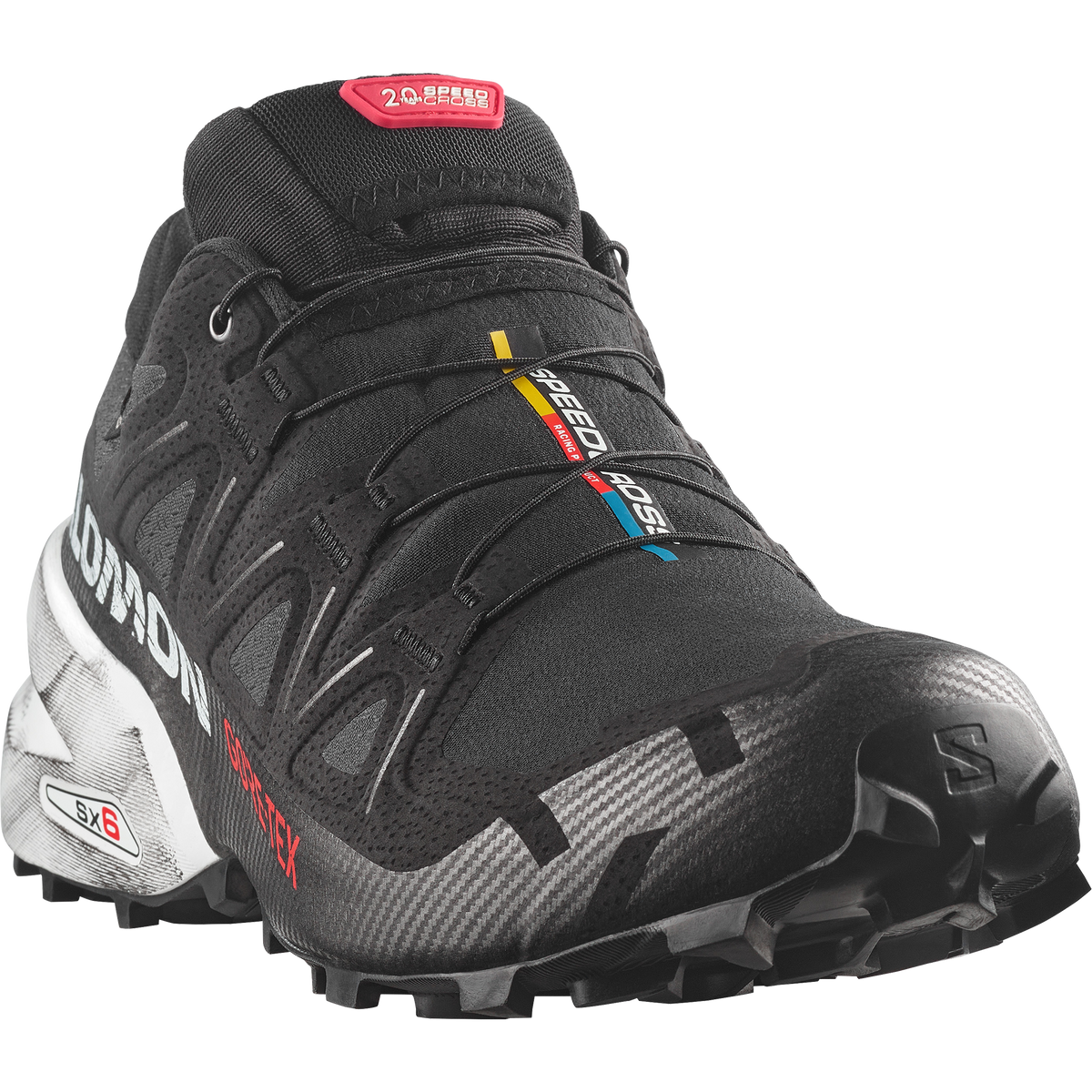 Salomon SPEEDCROSS 6 GORE-TEX 20 YEARS Unisex - Black / White / Fiery Red