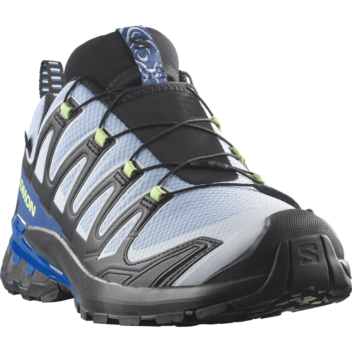 Salomon XA PRO 3D V9 GORE-TEX STORM Uomo - Black / Brunnera Blue / Surf The Web