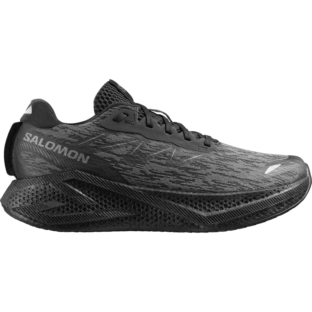 Salomon AERO GLIDE 4 Uomo - Black / Black / Asphalt