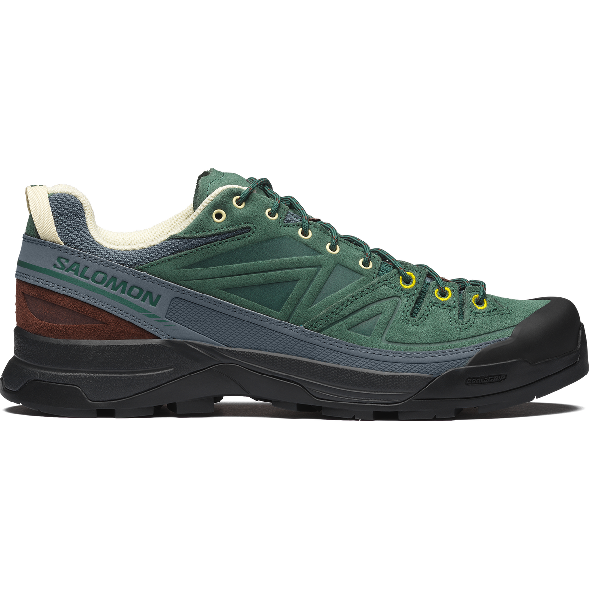 Salomon X-ALP LEATHER Unisex - Bistro Green / Stormy Weather / Black