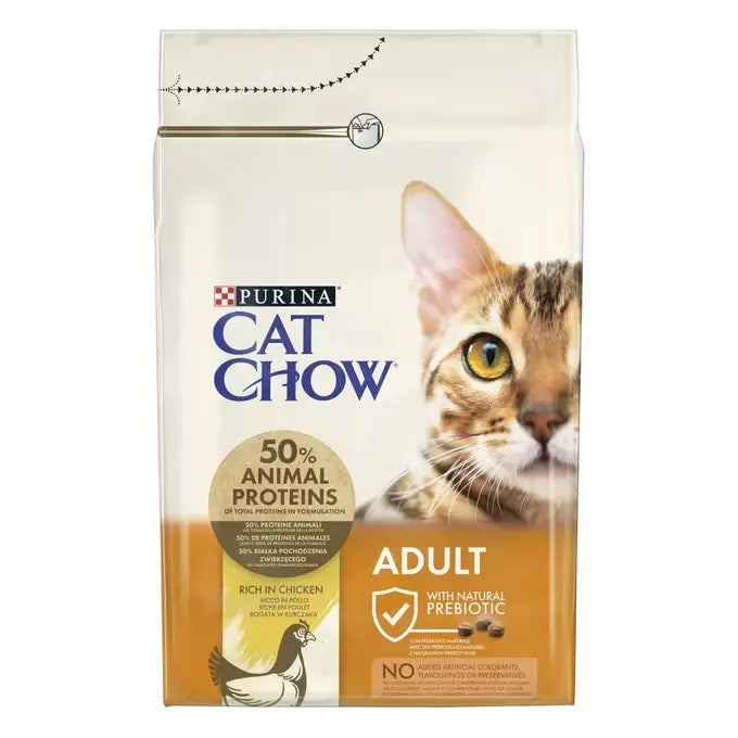 PURINA CAT CHOW® – Crocchette per gatti adulti ricche di Pollo
