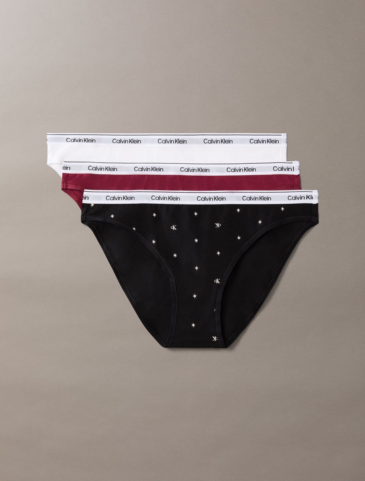 Confezione da 3 slip bikini Icon Logo