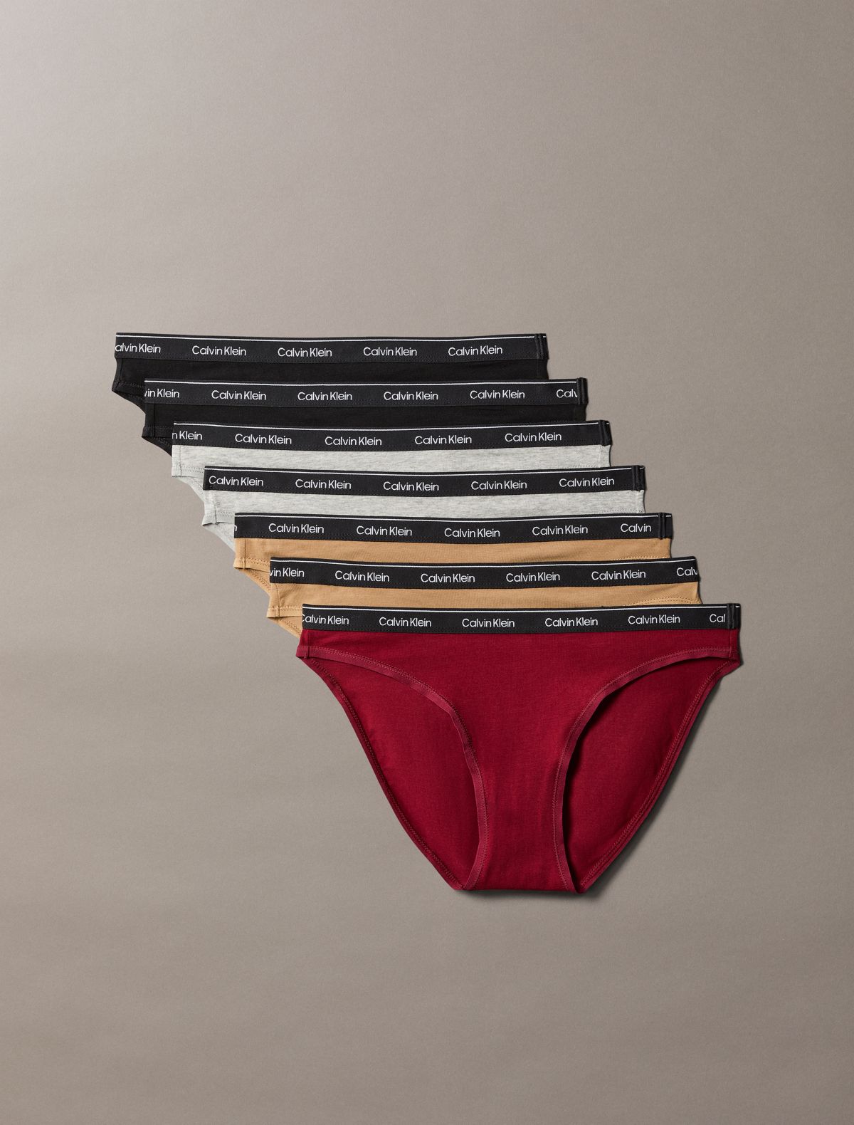 Confezione da 7 slip bikini Icon Logo