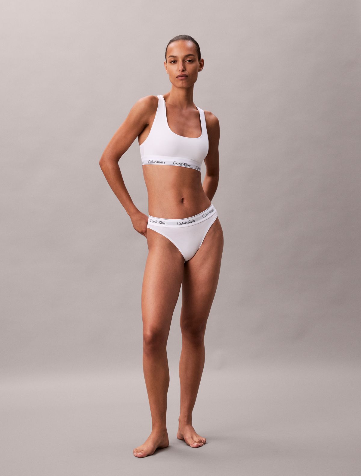 Bralette non imbottita Icon Cotton Modal