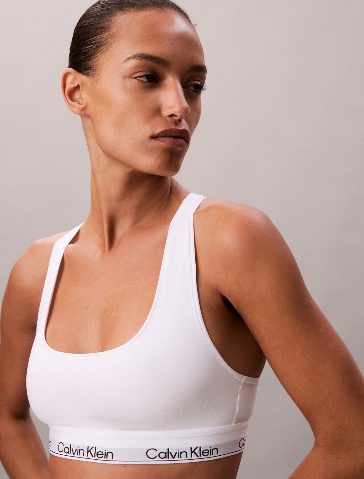 Bralette non imbottita Icon Cotton Modal