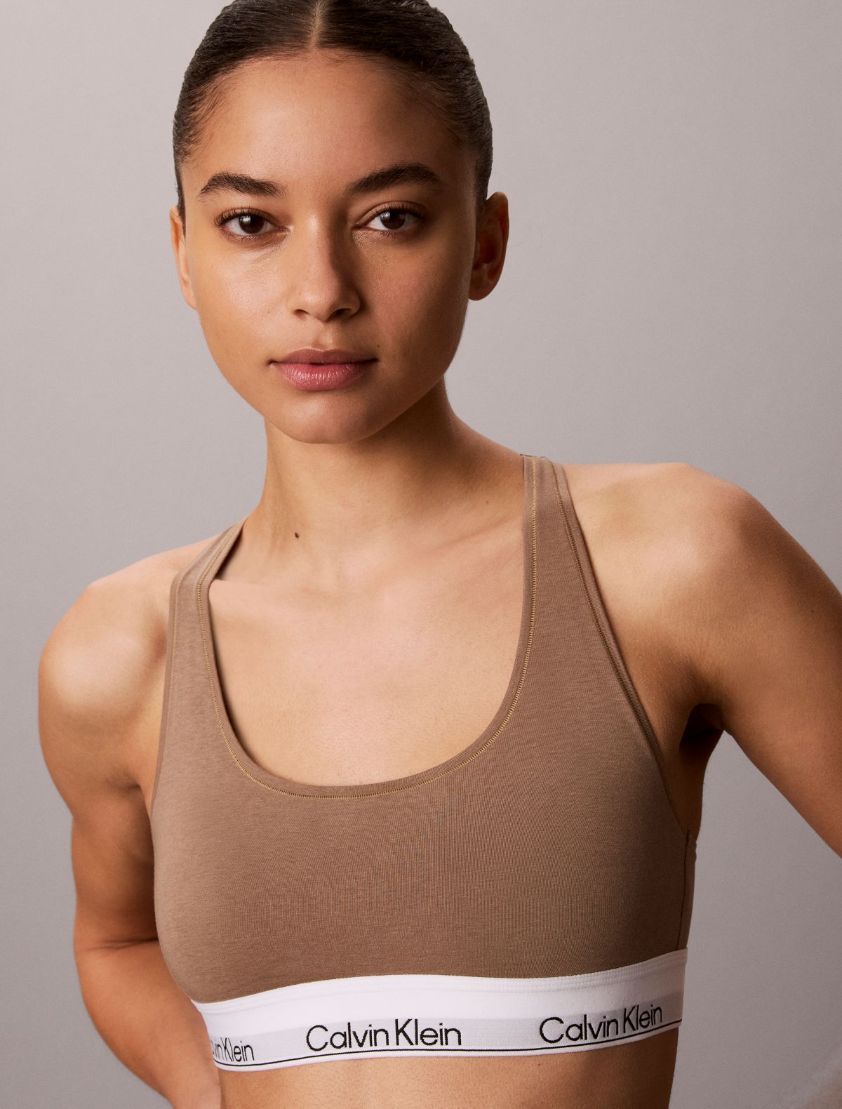 Bralette non imbottita Icon Cotton Modal
