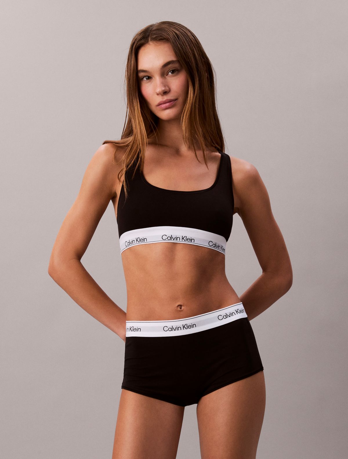 Bralette non imbottita Icon Cotton Modal
