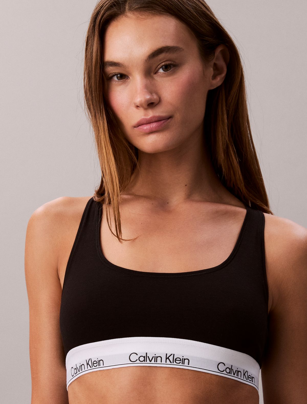 Bralette non imbottita Icon Cotton Modal