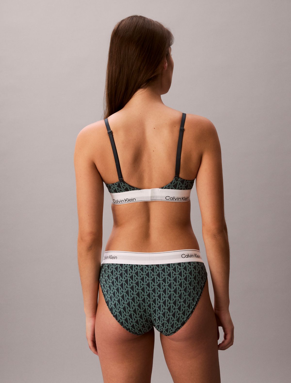 Bralette a triangolo leggermente imbottita Icon Cotton Modal