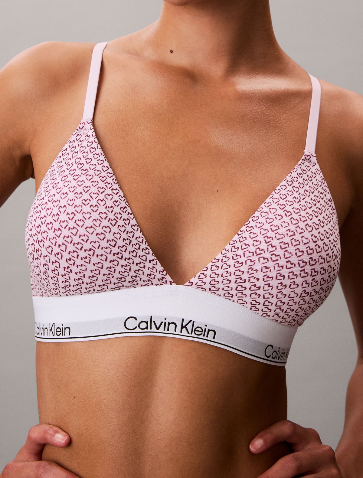 Bralette a triangolo leggermente imbottita Icon Cotton Modal
