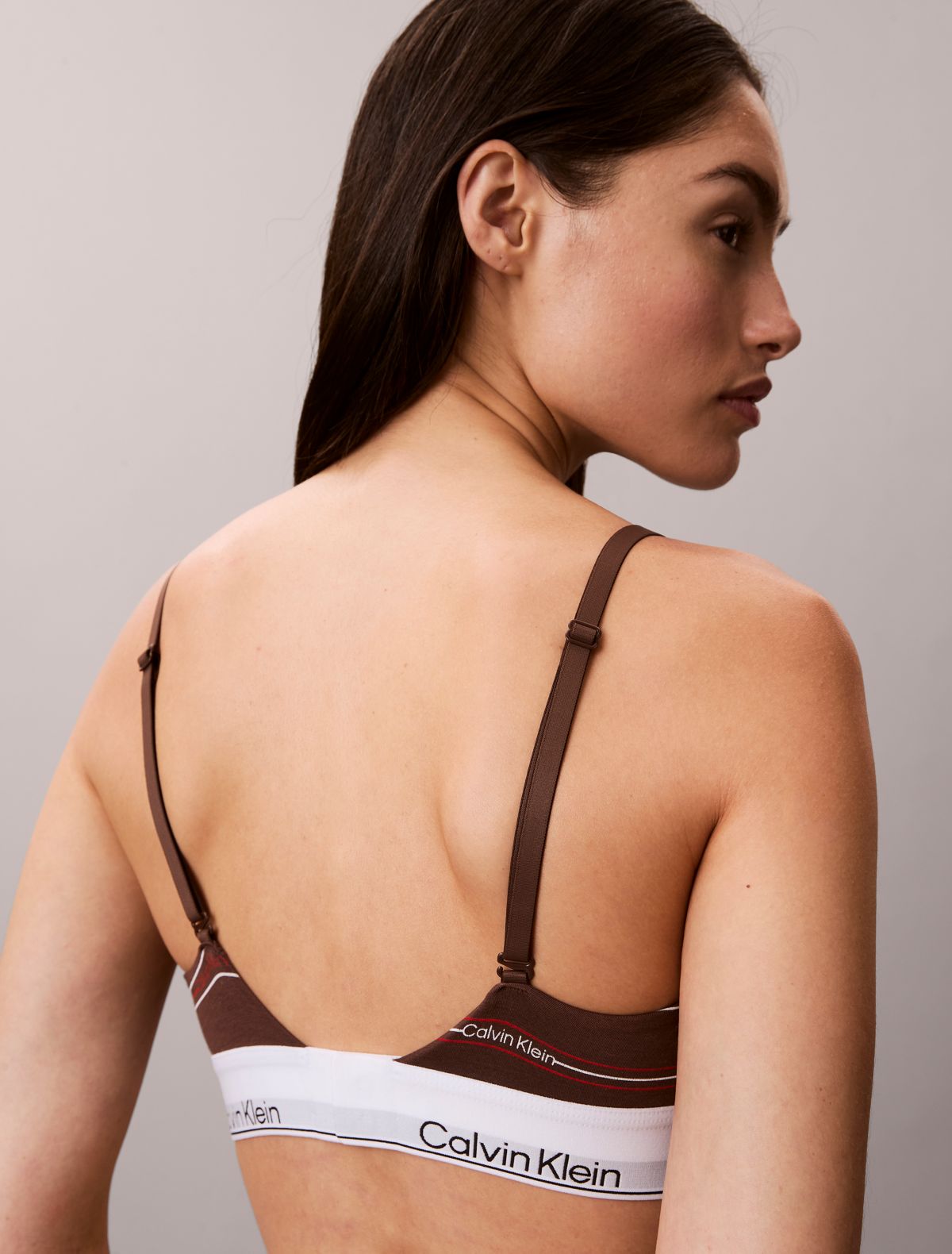 Bralette a triangolo leggermente imbottita Icon Cotton Modal