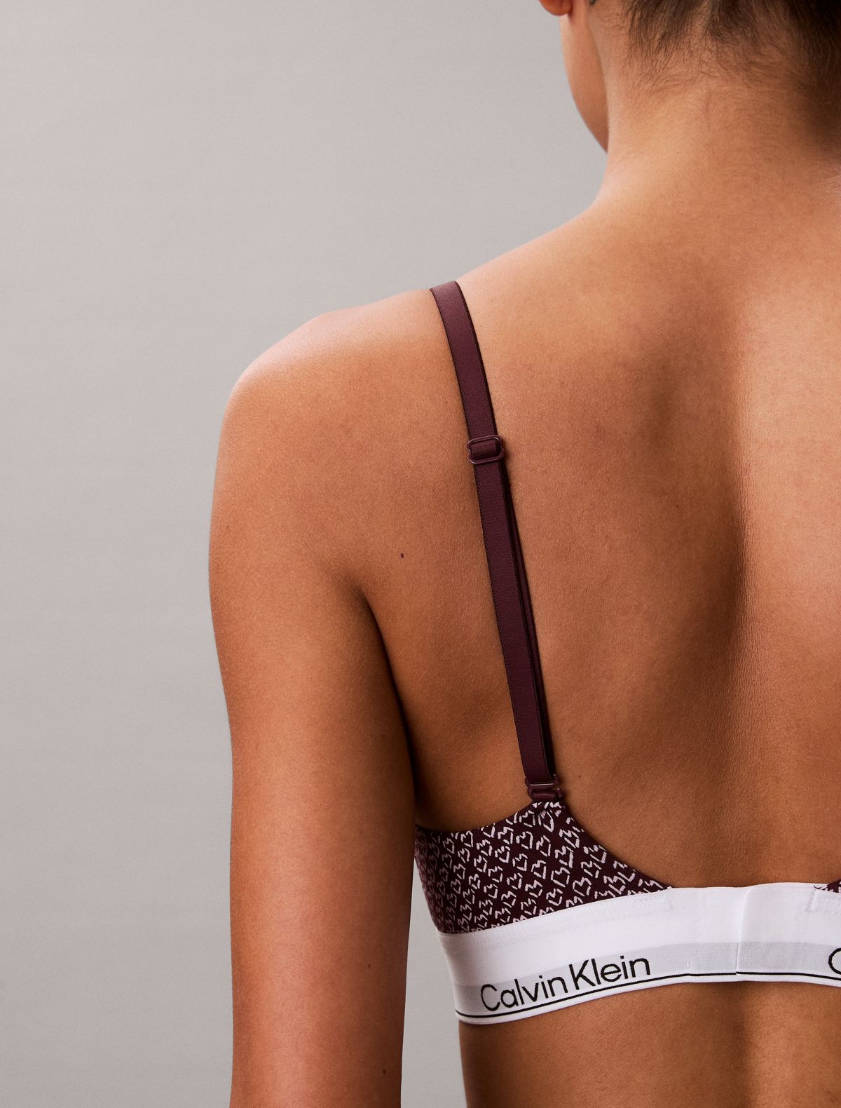 Bralette a triangolo leggermente imbottita Icon Cotton Modal