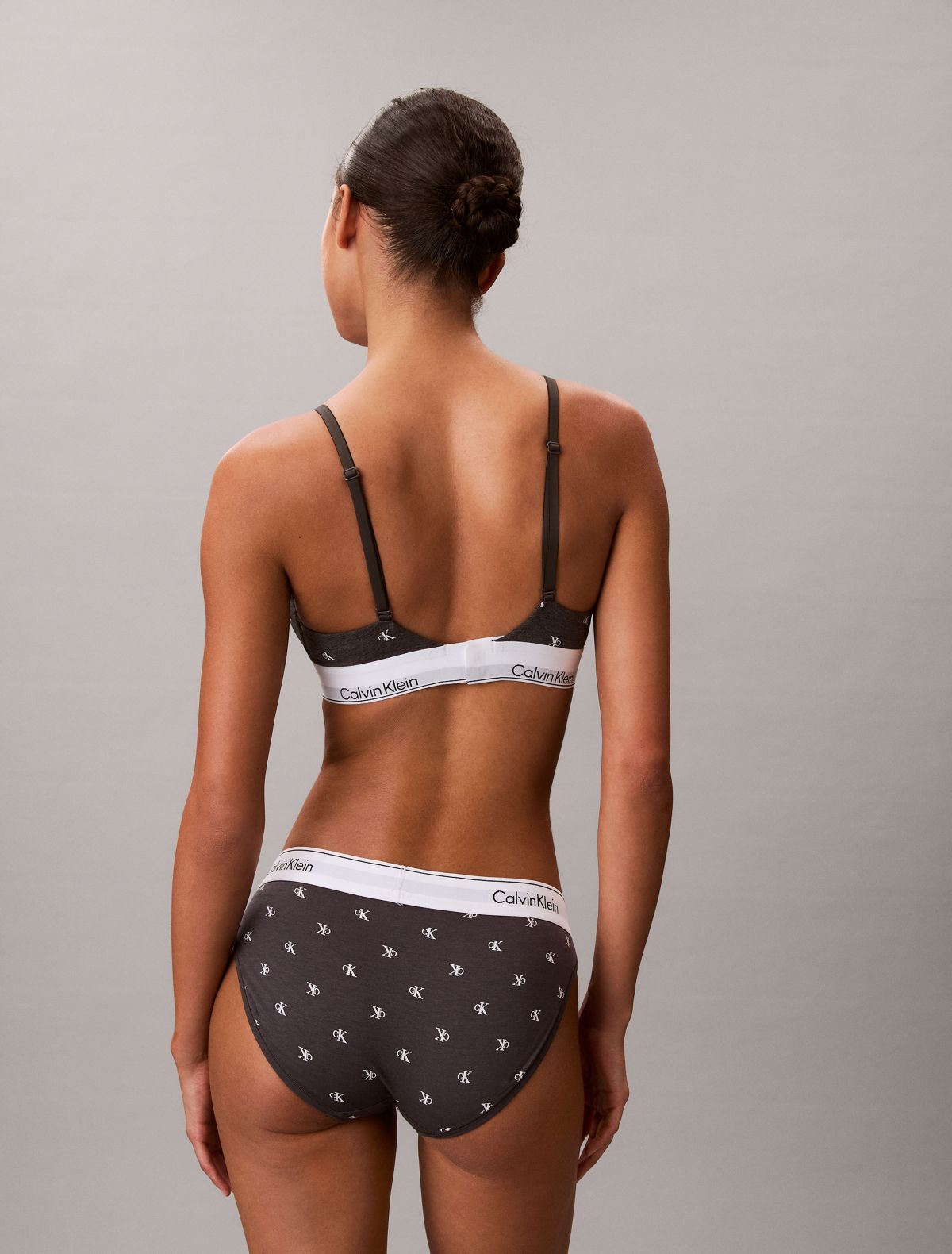 Bralette a triangolo leggermente imbottita Icon Cotton Modal