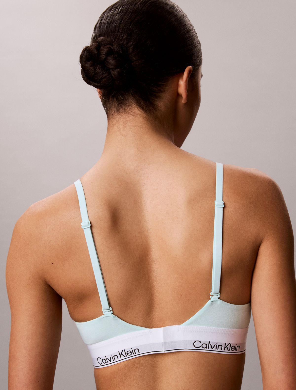 Bralette a triangolo leggermente imbottita Icon Cotton Modal