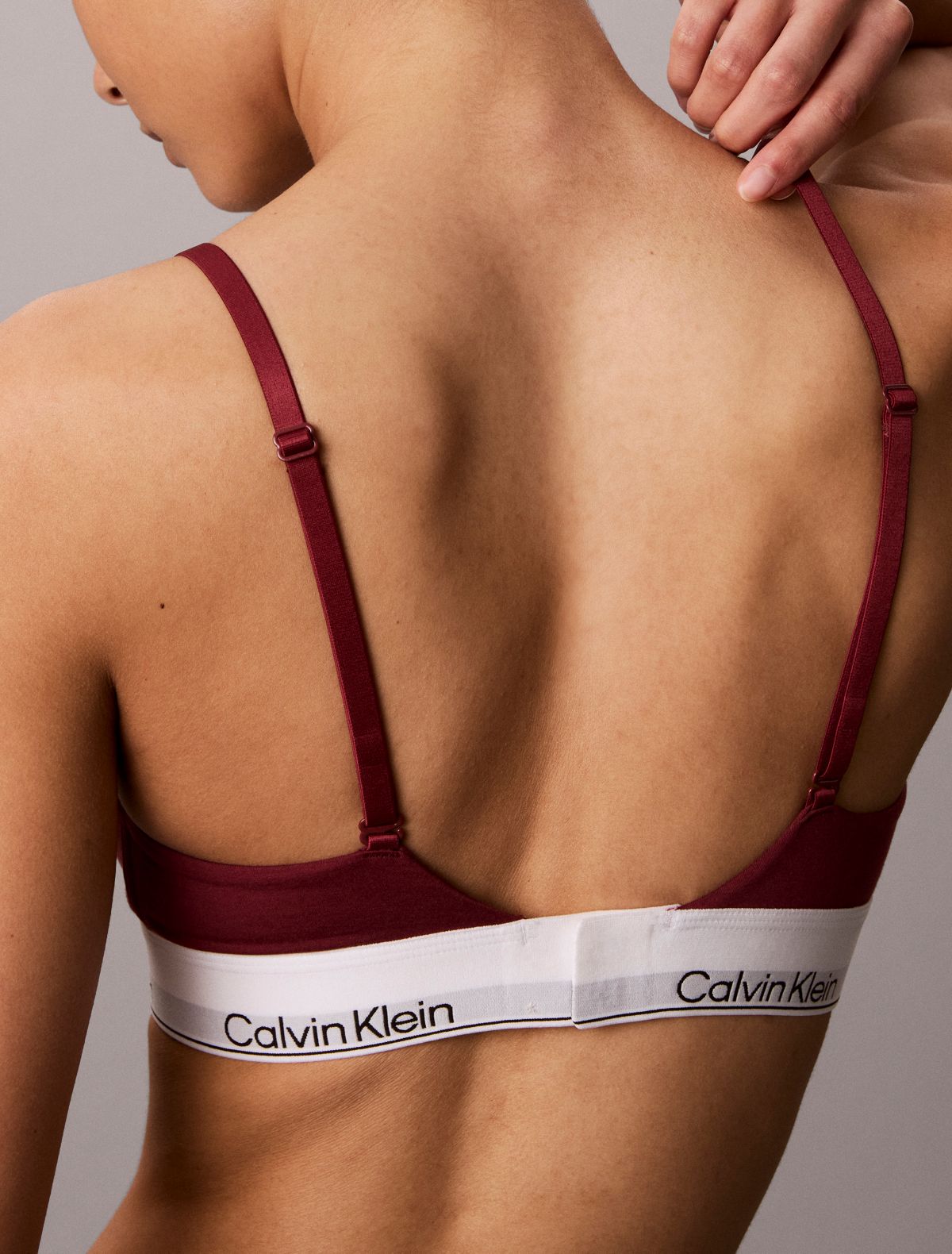 Bralette a triangolo leggermente imbottita Icon Cotton Modal