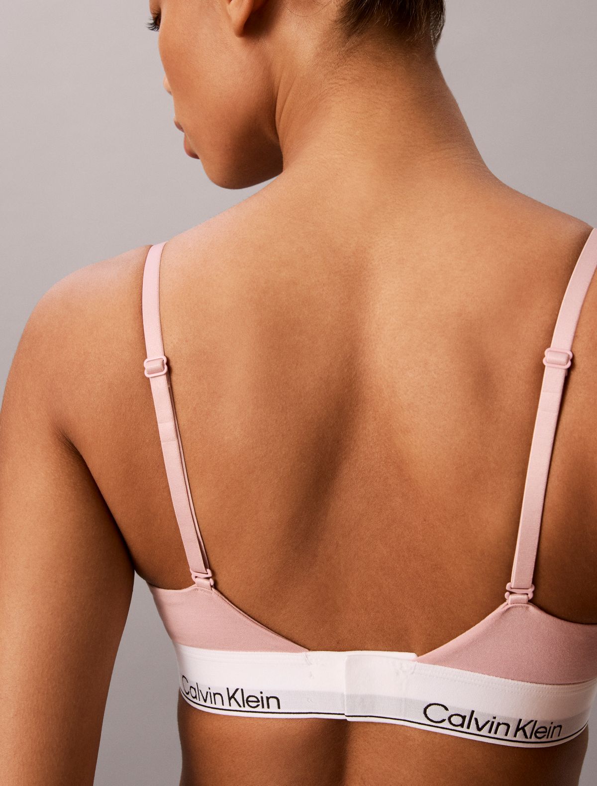 Bralette a triangolo leggermente imbottita Icon Cotton Modal