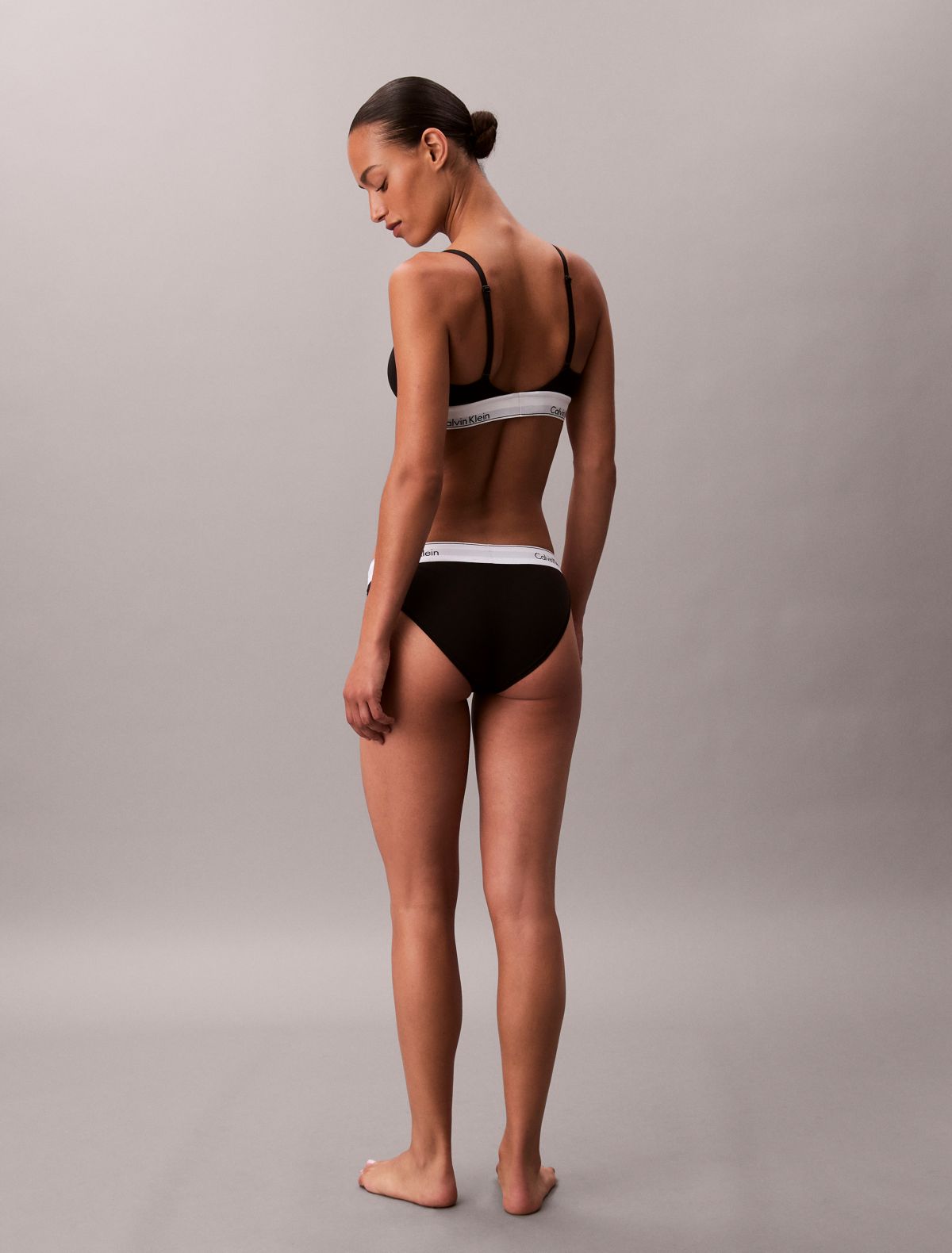 Bralette a triangolo leggermente imbottita Icon Cotton Modal