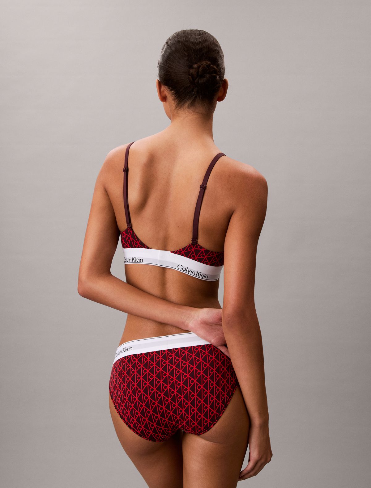 Bralette a triangolo leggermente imbottita Icon Cotton Modal