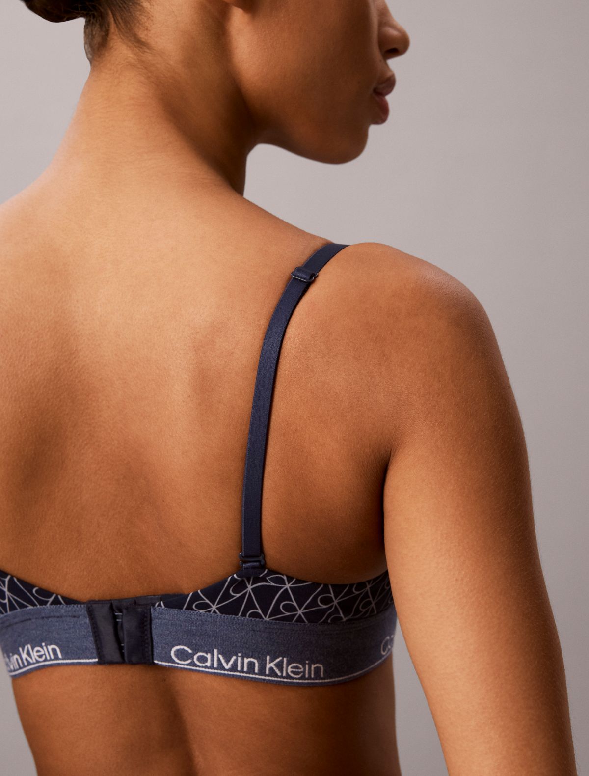 Bralette a triangolo leggermente imbottita Icon Cotton Modal