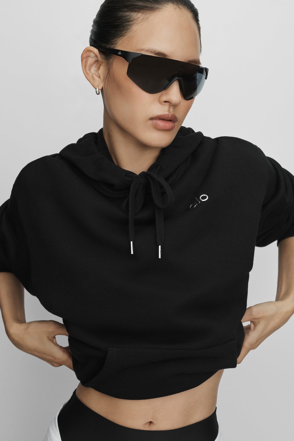 Felpa con cappuccio Accolade - Black
