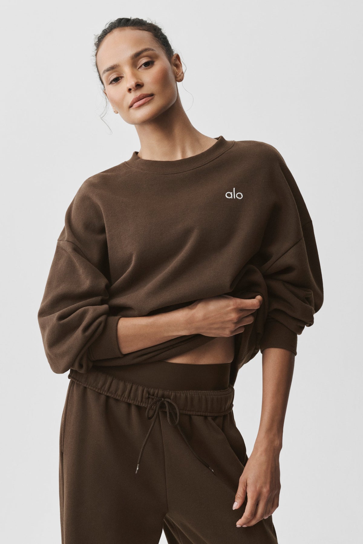 Maglione girocollo Accolade - Espresso