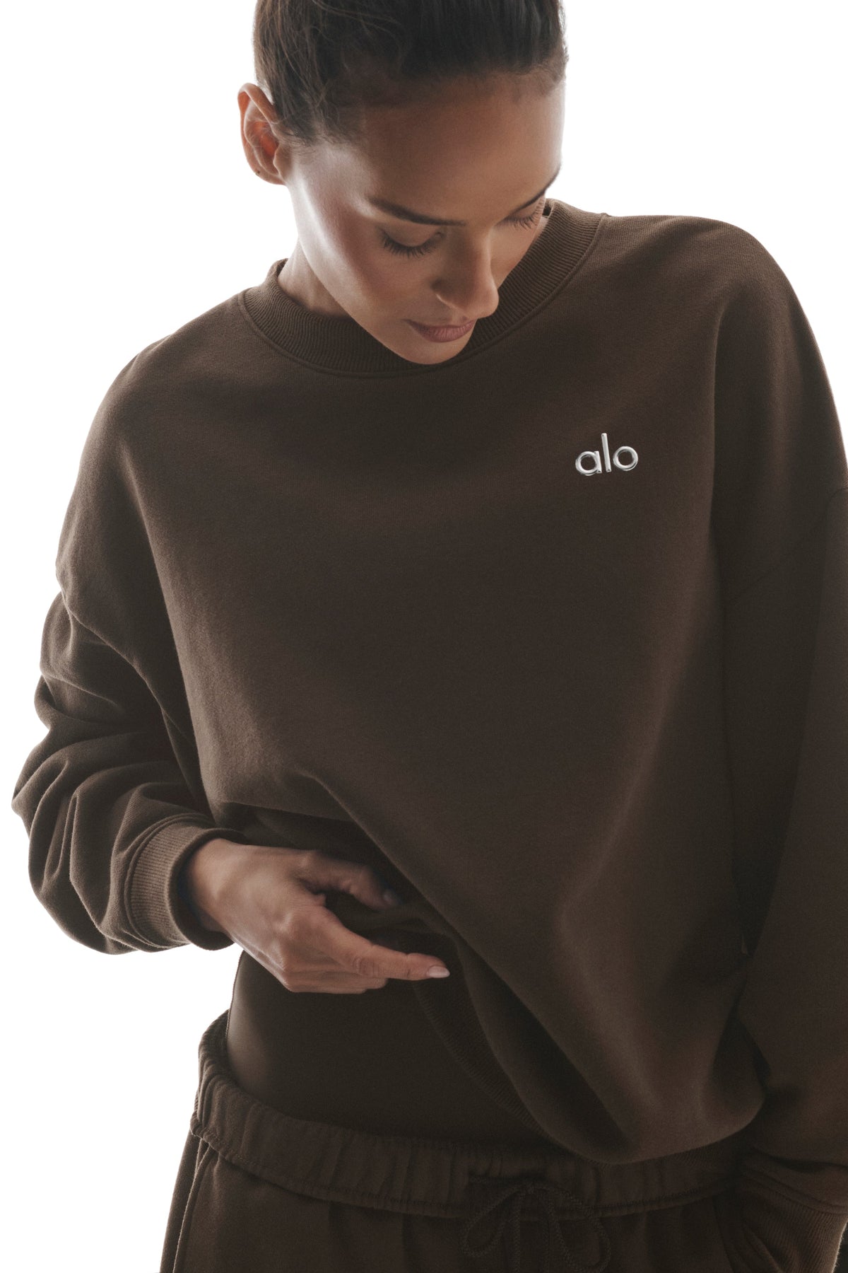 Maglione girocollo Accolade - Espresso